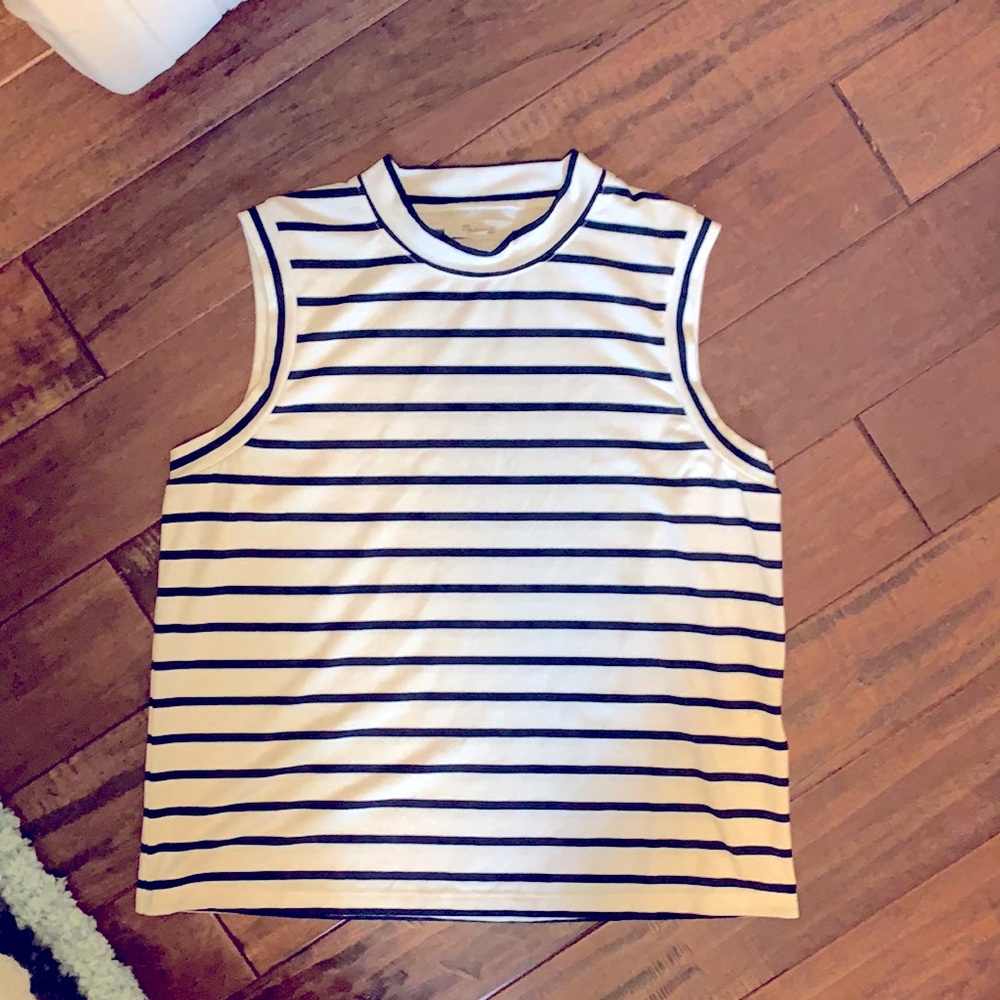 Madewell mock neck tank